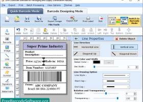 Distribution Barcode Software screenshot