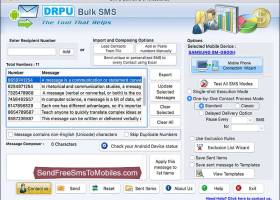 Send Free SMS to Mobiles screenshot