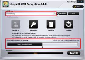 UkeySoft USB Encryption screenshot