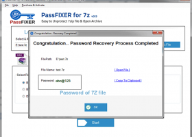 7z Password Unlocker screenshot
