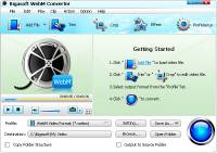 Bigasoft WebM Converter screenshot