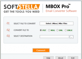 Thunderbird MBOX to PST Conversion screenshot