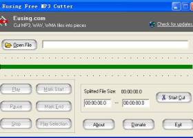 Eusing Free MP3 Cutter screenshot