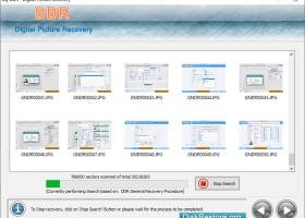 Digital Photo Restore Software screenshot