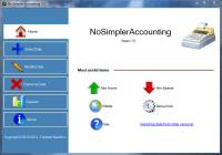 No Simpler Accounting screenshot