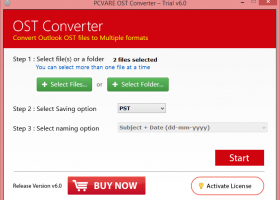 OST to PST Converter screenshot