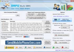 GSM Mobile Phone SMS Software screenshot