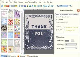 Windows Greeting Card Maker Application screenshot