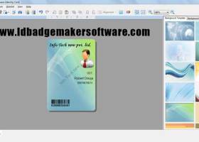 Id Badge Maker Software screenshot