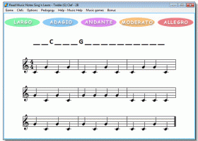 Read Music Notes Sing Learn HN screenshot