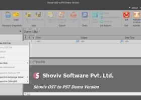 OST to PST Online Converter screenshot