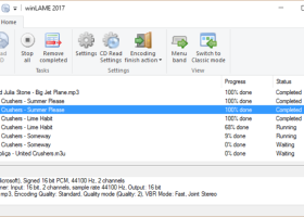 winLAME screenshot