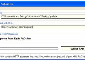 Advanced Bulk PAD Submitter screenshot