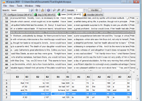 tlCorpus Concordance Software screenshot