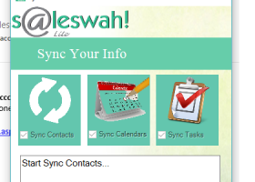 Saleswah Lite CRM screenshot