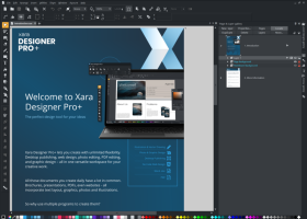 Xara Designer Pro+ screenshot