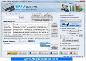 Bulk Text Messaging Program screenshot