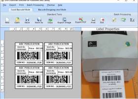 Publishing Industry Barcoding Software screenshot