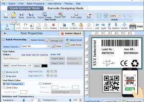 Barcode Label Scanning Tool screenshot