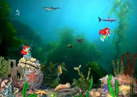 Mermaids Kingdom Screensaver screenshot