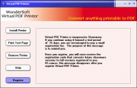 Virtual PDF Printer screenshot