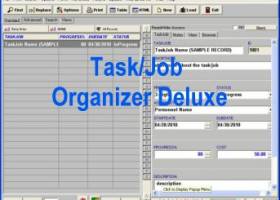 Task, Job Organizer Deluxe screenshot