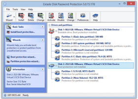 Disk Password Protection screenshot