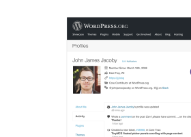 BuddyPress screenshot