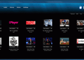 TVersity Media Server screenshot