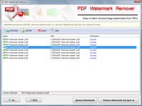 PDF Watermark Remover screenshot