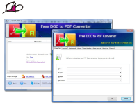 JeanMSoft Free DOC to PDF Converter screenshot