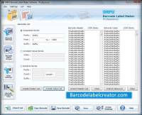 Databar Code 128 Barcode Generator screenshot