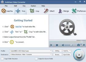 Avdshare Video Converter screenshot