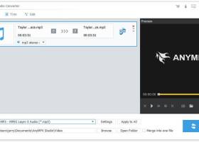 AnyMP4 Audio Converter screenshot