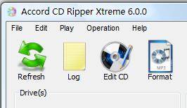 Accord CD Ripper Standard screenshot