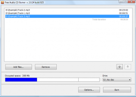 Free Audio CD Burner screenshot