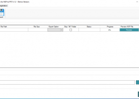 A2Z Migration for NSF to PST screenshot