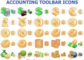 Accounting Toolbar Icons screenshot