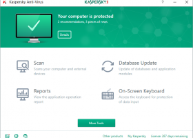 Kaspersky Anti-Virus screenshot