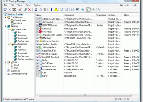 EF StartUp Manager screenshot