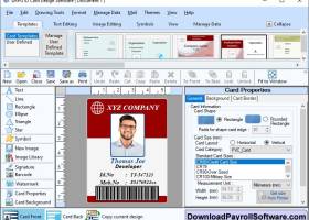 ID Card Design Software screenshot