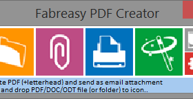 Fabreasy PDF Creator screenshot