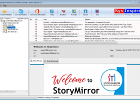 SysInspire Windows Live Mail Converter screenshot