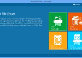 Remo File Eraser screenshot