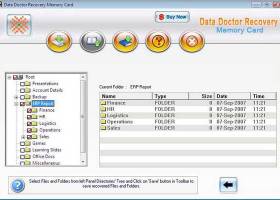 Data Doctor Recovery Memory Card screenshot