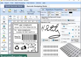 Databar Barcode Designing Application screenshot