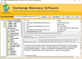 Exchange Email Converter screenshot