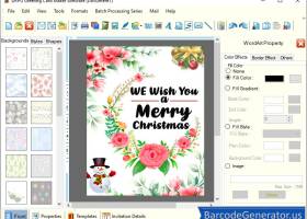 Greeting Card Maker Software screenshot