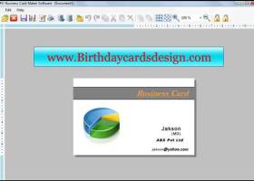 Business Card Design Tool screenshot