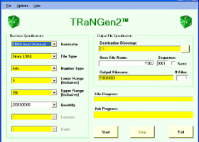 TRaNGen screenshot